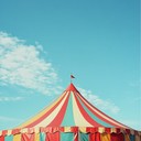 catchy, playful tune with percussive stomps and claps.