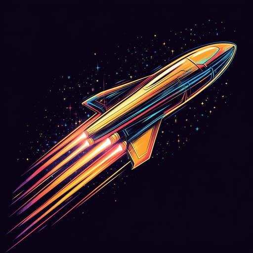 Venture through the galaxies with this groovy retro space tune, featuring infectious synth melodies and a rhythm that mirrors the excitement of 1980s arcade adventures and sci fi narratives.