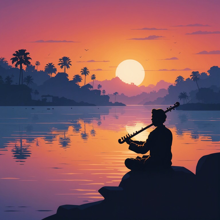 This composition beautifully merges the ancient sound of the sitar with contemporary ambient influences, creating a serene yet profound auditory experience. Our majestic hindustani track transports listeners through a spiritual soundscape, celebrating the depth and richness of indian classical music while embracing modern subtleties.