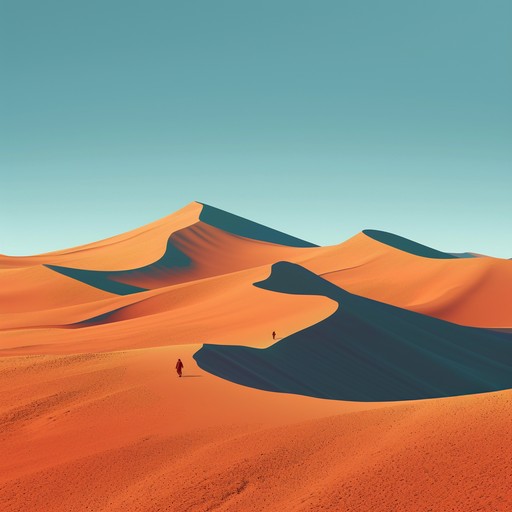 This track captures the essence of a moonlit night in the sahara desert, blending traditional arabian instruments with modern ambient sounds to transport listeners directly to a serene, mystical environment.