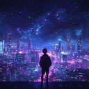 dreamy chillwave track expressing passion under neon city lights