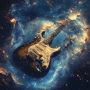 hard rock instrumental evoking cosmic realms and alien landscapes