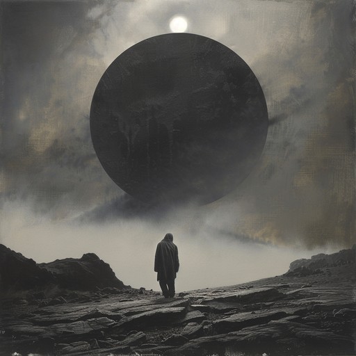 This track delves into the depths of the unknown, utilizing heavy distortion and eerie echo effects to create an atmosphere of isolation and otherworldliness. The eternally reverberating tones evoke images of desolate landscapes and forgotten realms, where sound is both a presence and an absence, haunting the listener with its ghostly vibe.