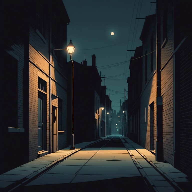 This instrumental track combines an engulfing eerie beatscape with the rhythmic intensity of rap, capturing the unseen narratives and masked secrets traversing suburban streets. A high pitched eerie synthesizer sets the scene, as the deep bass rolls enigmatically underneath, creating a sense of unresolved tension that mirrors the complexity of hidden urban tales.