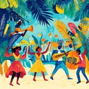 infectious dance track with vibrant afro cuban and tribal fusion.