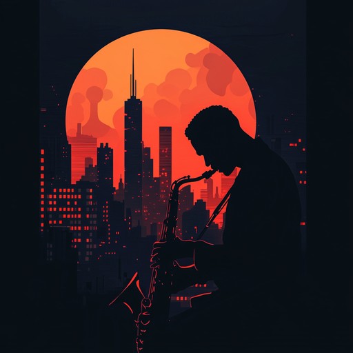 Imagine yourself sitting by a large open window, the city's soundscape a distant murmur, while smooth saxophone notes play a calming serenade, inviting you to unwind after a long day.