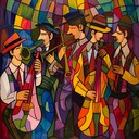 upbeat klezmer rhythms with funky, soulful grooves