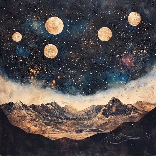 A soothing instrumental piece where the erhu's expressive melodies intertwine with ambient psychedelic soundscapes, evoking a dreamy exploration of celestial realms.