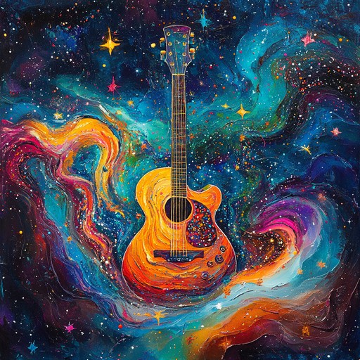 An instrumental track that fuses spirited psychedelic rock with dynamic guitar riffs and expansive atmospheres, inviting listeners to explore uncharted sonic galaxies