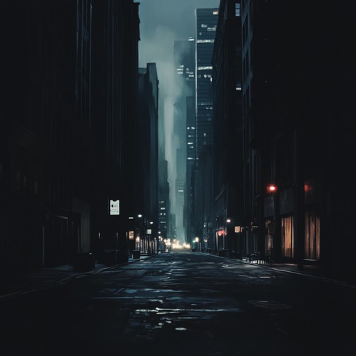 A menacing lofi instrumental that combines eerie melodies with gritty beats to create an atmosphere of suspense and tension, evoking images of deserted alleys and looming shadows.