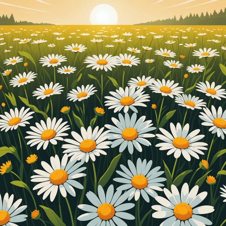 A gentle and cheerful waltz that captures the essence of a fresh, bright morning. The music evokes images of sunlight dancing through daisies, with subtle complexity and a joyful rhythm that feels like a new beginning.