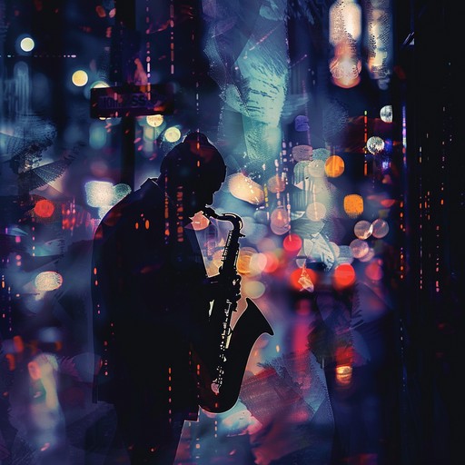 An elegant instrumental track that merges sophisticated jazz elements with modern urban beats. The saxophone, piano, and electronic layers evoke the serenity and elegance of city life at night, making it perfect for unwinding and reflection.