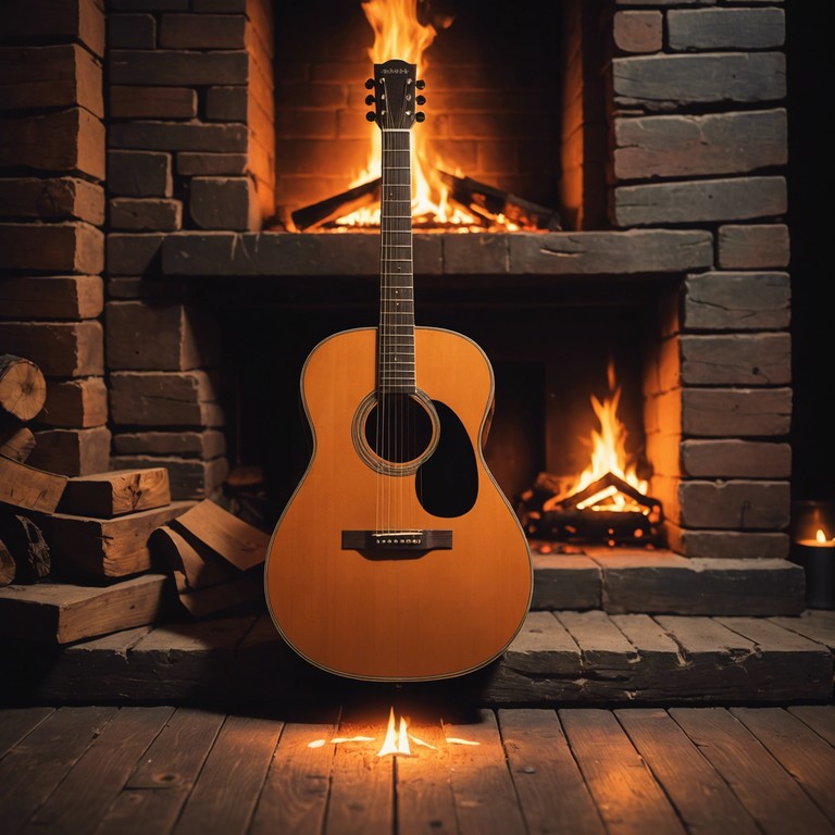 In this track, a delicate acoustic guitar takes the forefront, weaving through melodies that tell stories without words. Each note is played with care, reminiscent of an old storyteller sharing tales of the past by a warm fireside. The composition invites introspection and a sense of peace, grounding listeners in a realm of emotional depth and simplicity.