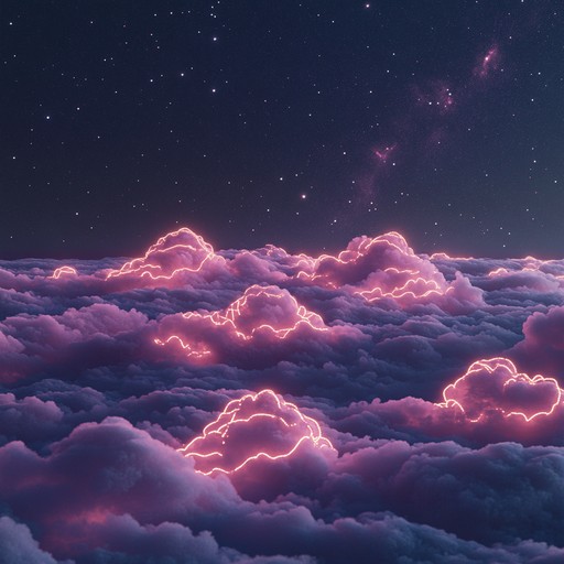Embark on an instrumental journey through a dreamlike future bass landscape where ethereal synths and airy melodies intertwine over pulsing beats, creating an immersive soundscape that transports listeners to a world beyond reality.