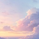 a tender chillwave instrumental painting serene skies and gentle dreams.