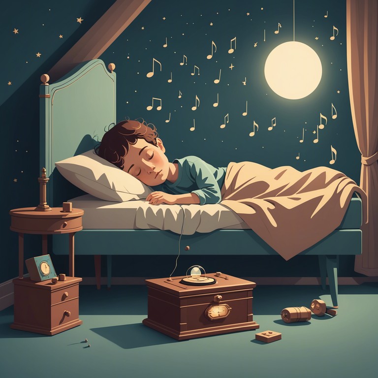 An enchanting music box composition that soothes children into a restful night's sleep with its gentle cadences and dream like atmosphere. Ideal for naptime or evening relaxation.