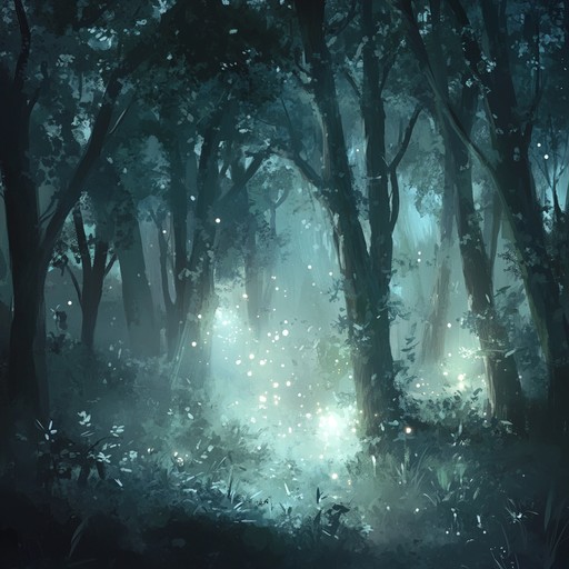 A gentle instrumental piece featuring delicate acoustic guitar melodies that weave seamlessly through atmospheric sounds, evoking the mystical ambiance of an ancient forest where reality and imagination blend. The track incorporates subtle experimental elements, creating a dreamlike soundscape that is both calming and otherworldly.