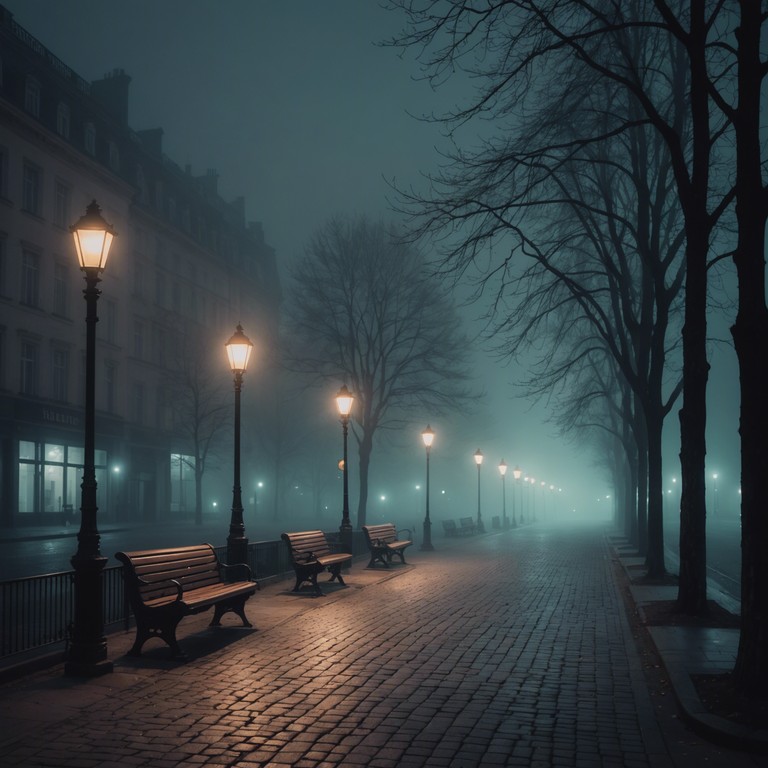 This track encapsulates the essence of a rainy night walk through deserted city streets, where the slow, melancholic beats blend with deep, haunting basslines to evoke a sense of solitude and reflection. The atmospheric layers of sound create a rich tapestry, enveloping the listener in a cocoon of introspective energy.