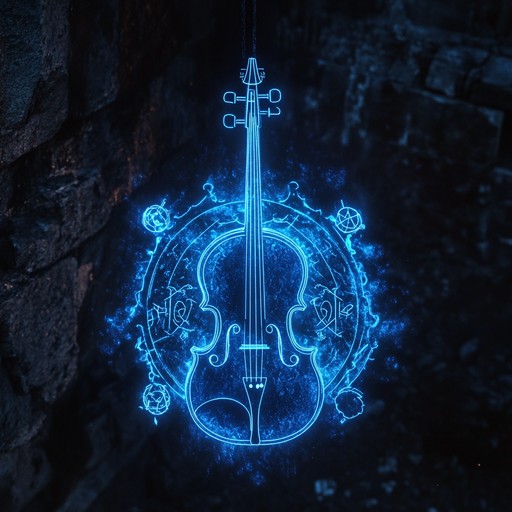 Experience an instrumental exploration where electric violin melodies resonate with mystical energy, intertwining with dark ambient textures and creating an edgy atmosphere that evokes mystery and enchantment.