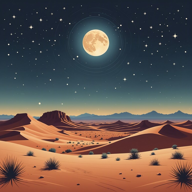 Navigate through the mystical aura of vast desert under a starry sky with entrancing sitar melodies fused with modern trance beats, creating an uplifting spiritual escape. The track strategically builds momentum with each note, inviting listeners on an evocative midnight journey.