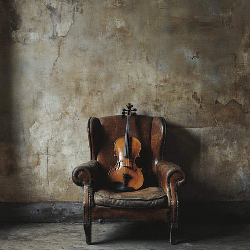 In a composition that blends the subtle sounds of a lone violin with the echoes of ages past, this deeply evocative piece in e minor explores the theme of remembrance and loss. The music traverses through the windswept corridors of abandoned places, resonating with whispers of those long forgotten. As the bow gently caresses the strings, each note brings forth memories from the hidden depths, wrapped in a cloak of haunting melodic lines.