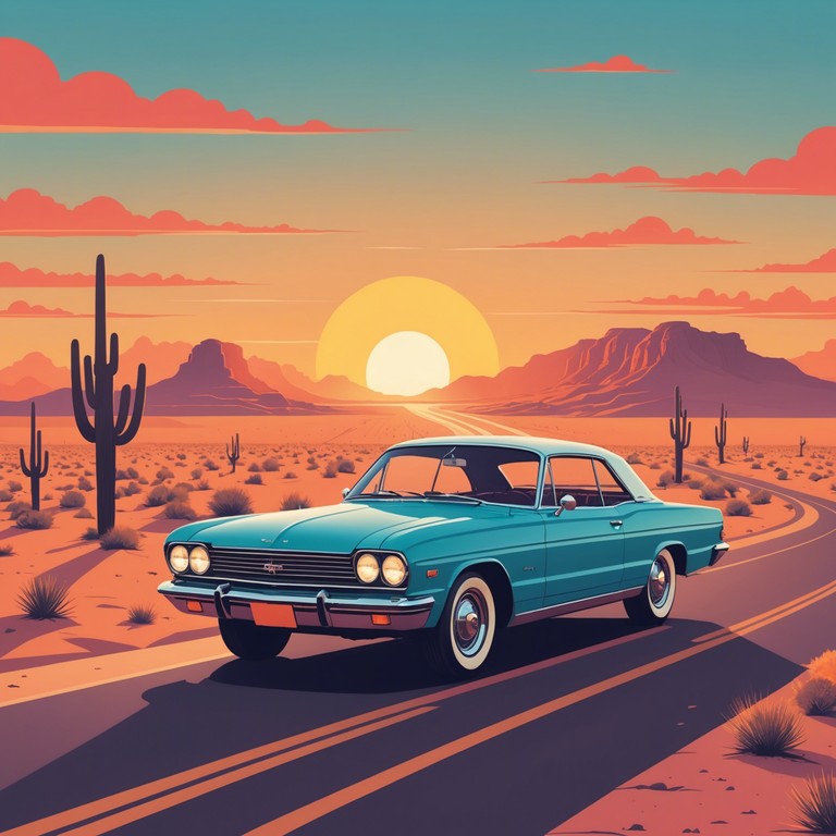 This track features a thrilling journey through classic blues rock mixed with high energy guitar riffs that embody the spirit of adventurous road trips and the freedom of wide open spaces. Perfect for setting an energizing and spirited mood.