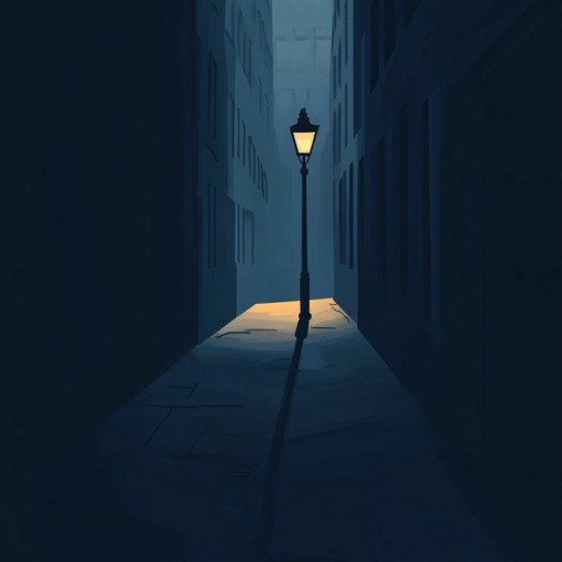 An instrumental punk piece with a dark, sinister edge, combining distorted guitars and pulsating rhythms to create an atmosphere of tension and unease reminiscent of shadowy cityscapes.