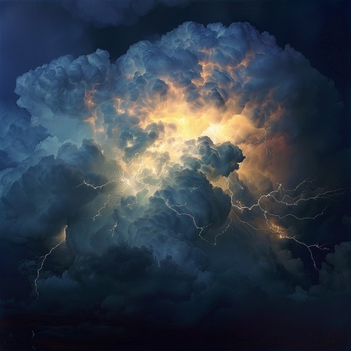 An explosive capriccio combining fiery violins and thundering drums, weaving through sudden tempo shifts and fierce dissonance to evoke raw, uncontained anger. This piece contrasts brisk, jagged rhythms with swirling, tempestuous harmonies for a dynamic spectacle.