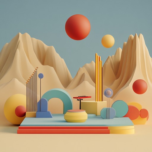 A spellbinding journey through playful and surreal soundscapes, blending toy instruments with modern electronics for a nostalgic yet futuristic feel