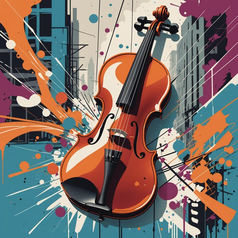 An experimental track featuring a solo violin that employs unconventional playing techniques to evoke the spirit of rebellion and turmoil. The composition clashes with traditional melodies to express dissent and a break from norms