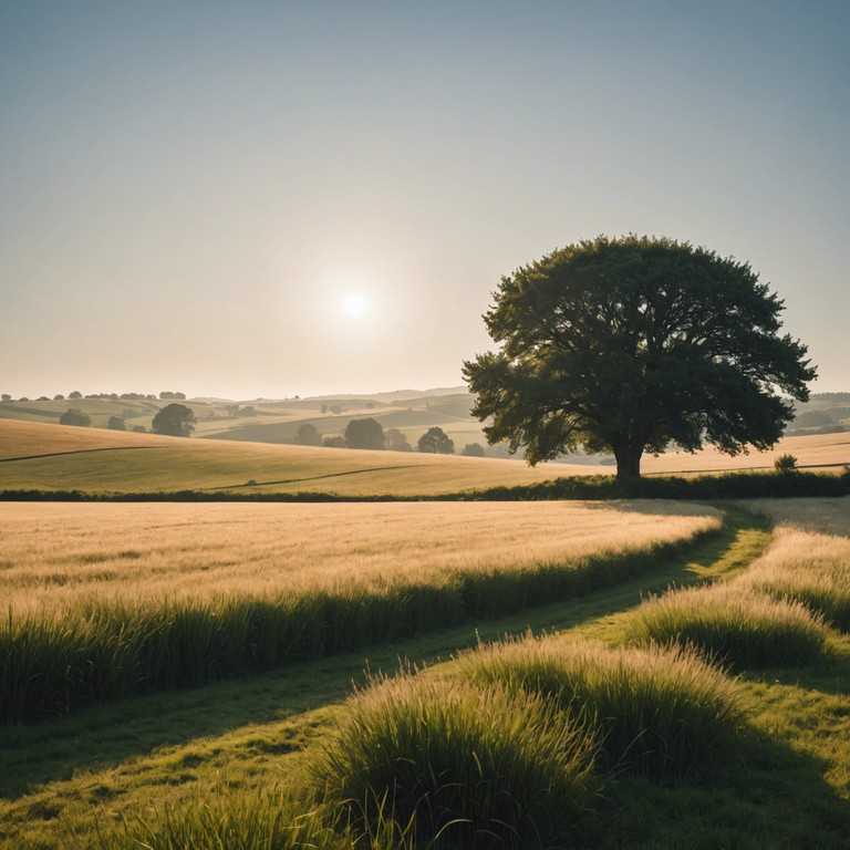 An uplifting acoustic guitar piece reflecting the gentle optimism of a new day, perfect for reflecting on life's simple, beautiful moments as the sun rises over a peaceful landscape.