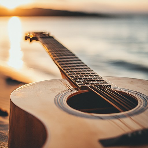 Guitar melodies weave a tranquil tapestry infused with smooth jazz influences, bringing an aura of serene calm. Perfect for winding down or creating a peaceful background ambiance.