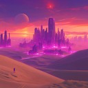 futuristic synths embrace desert vibes in an ambient odyssey