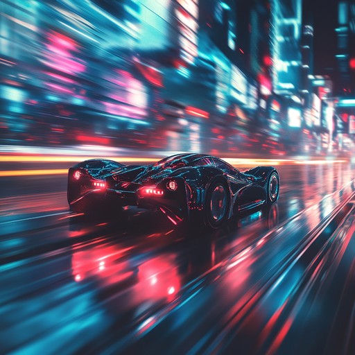 An instrumental track that captures the excitement of the 80s with driving synth melodies, energetic beats, and a thrilling tempo that evokes neon lit cityscapes and high speed chases through urban nightscapes.