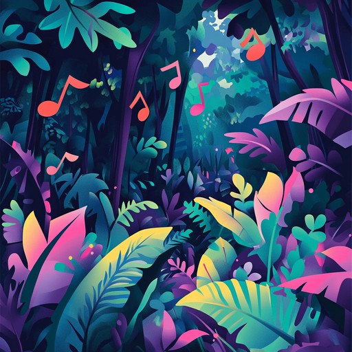 A vibrant instrumental reggaeton piece that fuses traditional reggaeton beats with marimba melodies and exotic jungle rhythms, creating an immersive tropical atmosphere.