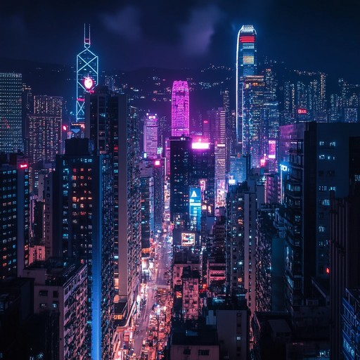 Imagine a relentless pursuit through a neon lit metropolis, where electronic beats fuel the adrenaline of a nighttime chase. The soundscape blends the tension of pursuit with the allure of a high tech urban jungle.