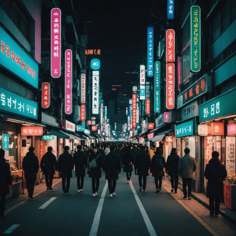 Imagine walking through the bustling streets of seoul, engulfed by the vibrant energy of the city at night. The song captures this essence with its electrifying rhythm and vibrant beats, mirroring the neon glow and dynamic life of south korea's capital.