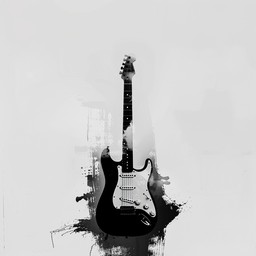 distorted guitar