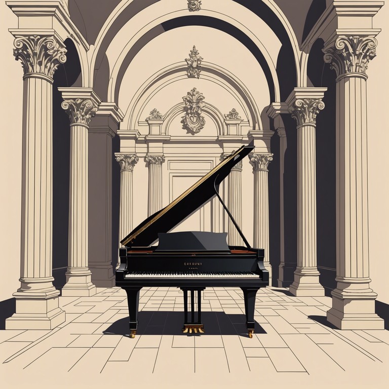 An evocative piano driven piece that reflects the glory and the inevitable tragedies of historical empires, inviting listeners into a deep, reflective state as they contemplate the cyclical nature of history and power.