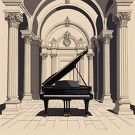 sombre piano melodies depict historical epics