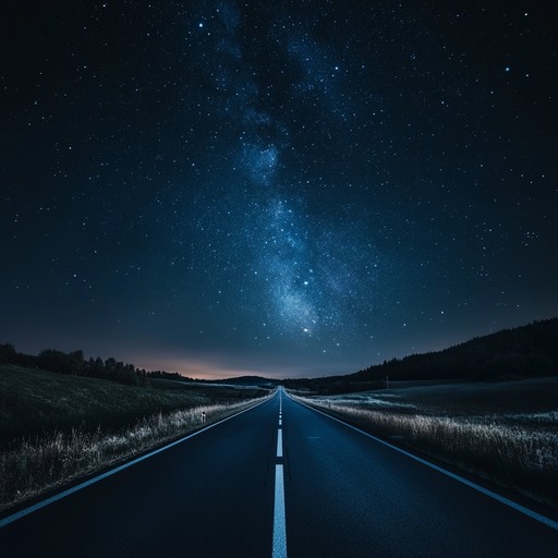 A soulful guitar journey along the midnight highway, reflecting on past memories and emotions. Bluesy riffs and somber tones create a melancholy yet comforting vibe. Perfect for late night introspection