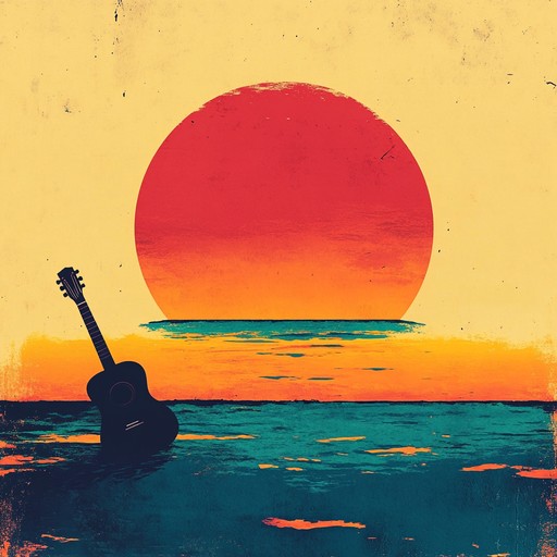 A vibrant instrumental combining bright surf rock guitar riffs with tropical percussion rhythms, conveying the feeling of a sun filled adventure.