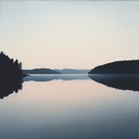 a tranquil instrumental representing peace, calm, and reflection