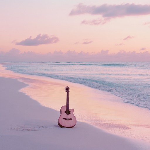 A soothing instrumental featuring mellow guitar harmonies inspired by tranquil ocean breezes at sunset, perfect for relaxation and reflection.