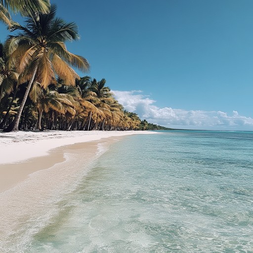 Experience a musical journey to a tropical paradise with lively island rhythms, uplifting melodies, and cheerful harmonies that evoke the sun's warmth and the ocean's breeze. Let the sounds of steel drums and vibrant percussion transport you to an oasis of joy and relaxation.