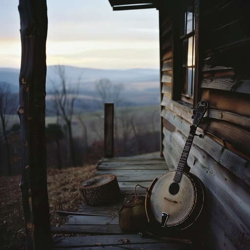 This piece captures the tranquility and loneliness of a quiet hillside evening, blending melodic banjo plucking with wistful fiddle sections. The harmonious interplay creates a soothing backdrop, embodying the solitude and introspective peace found in nature's silence.