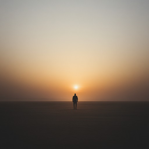 A tense ambient track led by the ney flute, echoing through shifting sands, evoking feelings of mystery and apprehension in a vast middle eastern desert