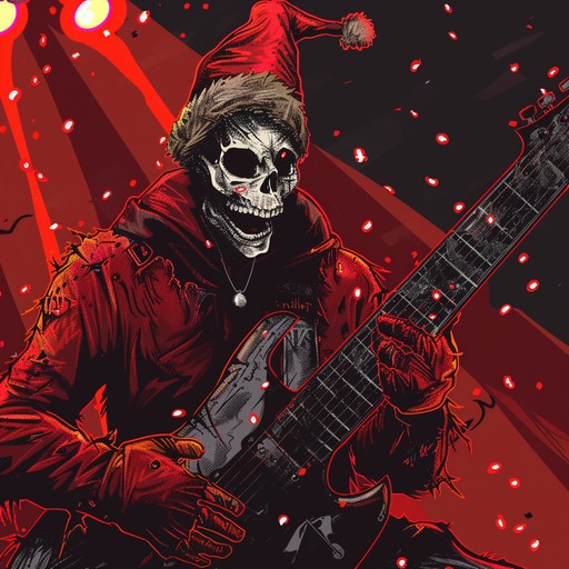 Combining high octane rap verses with intense, shredding metal guitar solos, this track brings the raucous energy of the holidays to life, perfect for any spirited celebration.