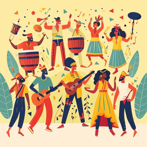 Lively djembe beats, spirited melodies, evoking joyous, multicultural travels around the world.