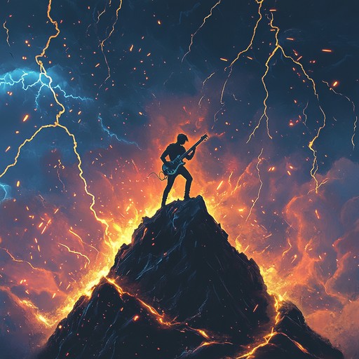 A high energy instrumental track filled with electrifying guitar solos, powerful bass, and relentless drumming. Perfect for boosting spirits and inspiring action, it aims to captivate and energize its audience from start to finish.